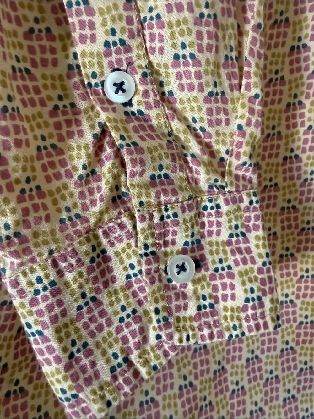 Rock Flower Paper button down blouse - Picture 2 of 4